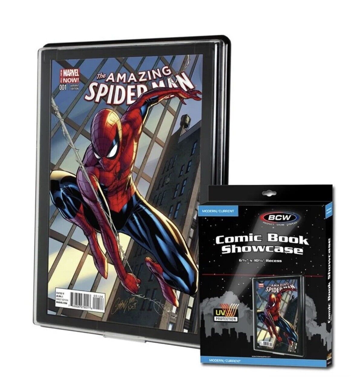 5 x BCW Comic Book Showcase - Current - UV