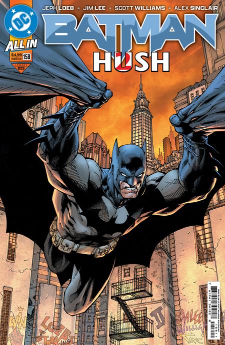 BATMAN #158 CVR A JIM LEE & SCOTT WILLIAMS (3/26/25 PRESALE)