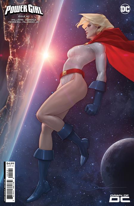 POWER GIRL #2 CVR B JEE HYUNG LEE CARD STOCK