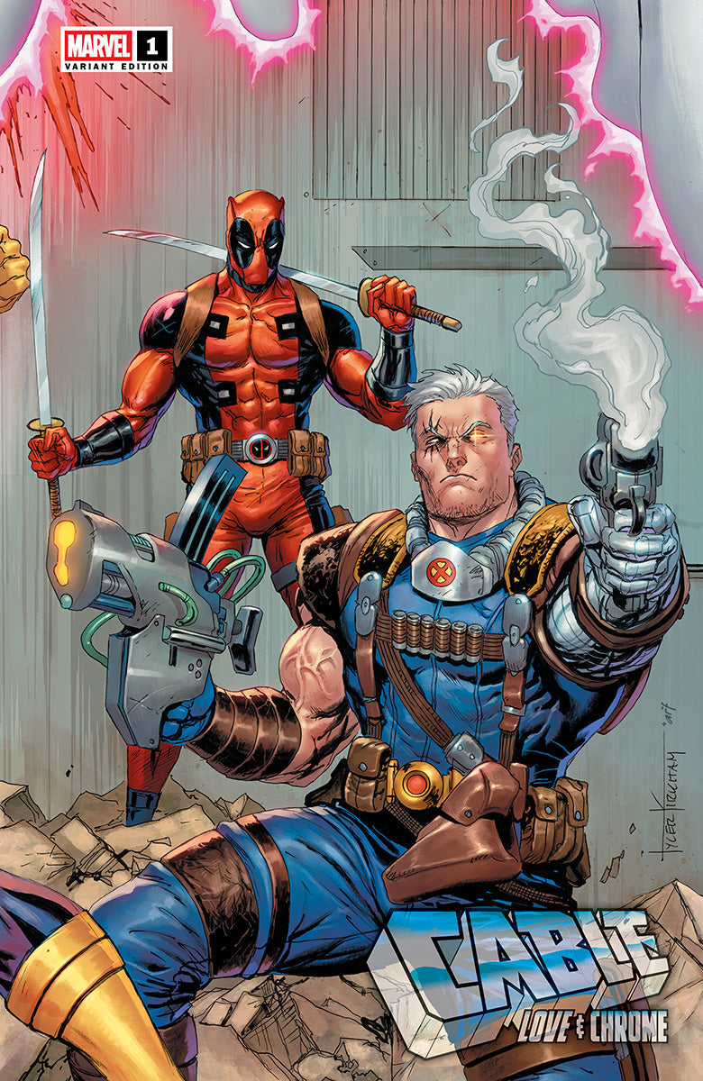 Cable: Love & Chrome #1 Unknown Comics Tyler Kirkham Connecting Cover Exclusive [SECRET] Var (01/01/2025)