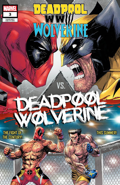 DEADPOOL & WOLVERINE: WWIII #3 UNKNOWN COMICS TYLER KIRKHAM EXCLUSIVE VAR (07/24/2024)