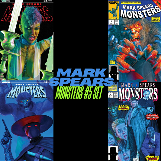 MARK SPEARS MONSTERS #5 Set of 4 CVRS A-D (5/21/25)