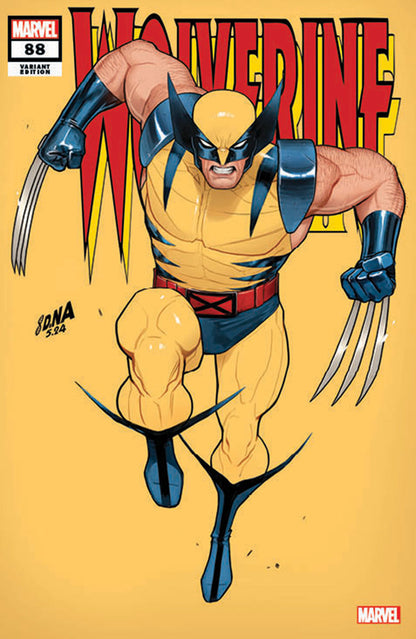 WOLVERINE #88 UNKNOWN COMICS DAVID NAKAYAMA FACSIMILE EXCLUSIVE VAR (07/24/2024)