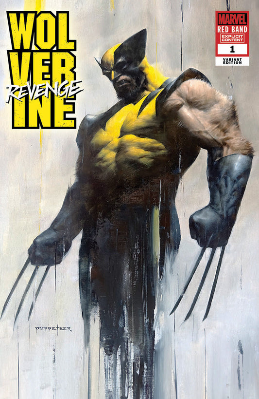 WOLVERINE: REVENGE - RED BAND #1 UNKNOWN COMICS PUPPETTER LEE EXCLUSIVE VAR  [POLYBAGGED] EXPLICIT CONTENT (08/21/2024)