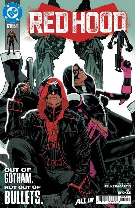 Red Hood #1 CVR A Jeff Spokes Cover DC Comics 2025 CANCELLED