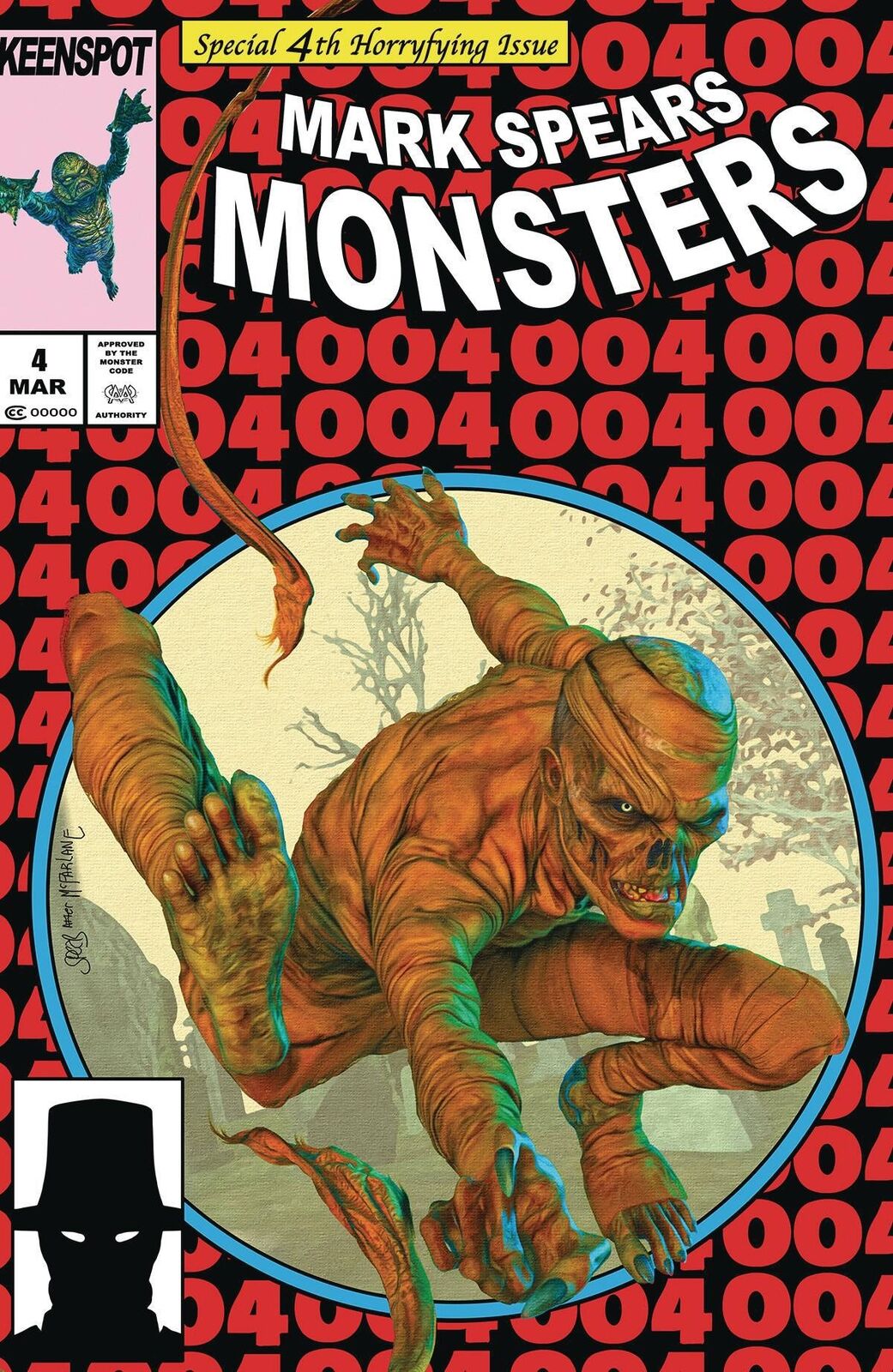 MARK SPEARS MONSTERS #4 CVR A-E SET (PRESALE 3/26/25)