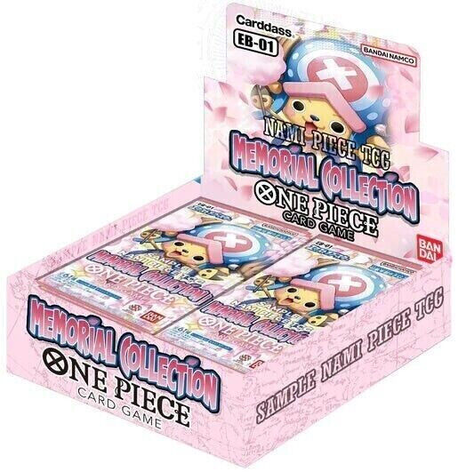 One Piece TCG: Extra Booster Pack - Memorial Collection Booster Display (24) (EB-01)