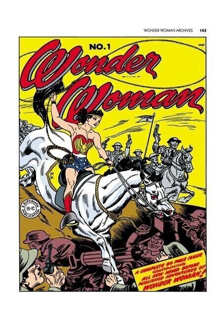 WONDER WOMAN #1 (1942) FACSIMILE EDITION CVR B FOIL